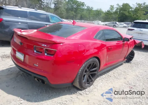2013 Chevrolet Camaro Zl1 из США, поврежденный, VIN 2G1FZ1EP9D9801512